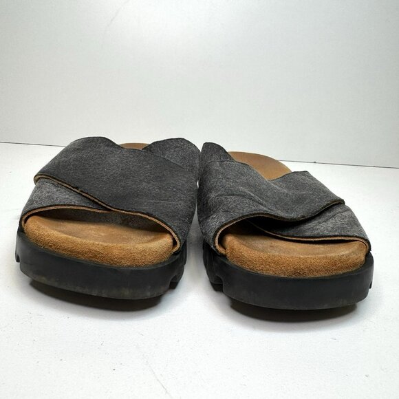 Camper Brutus Sandals Shoes Mens Size 40 US 7 Gray Slip On Slides main image 5